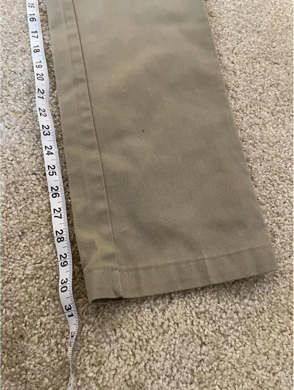 Dickies 874 Original Fit Khaki Work Pants Twill Straight Leg Men’s size 29x31